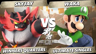 Best of the West II - Skyjay (Incineroar) Vs. WaKa (Luigi) Smash Ultimate - SSBU