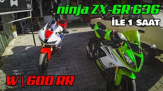 Ninja ZX6R 636 ile 1 Saat Birlikteyiz