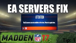 How to Fix Unable to Connect to EA Servers [Madden 17 / 18 / 19 / 20 / 21] - Method (1)