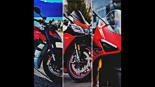 Ducati Panigale V4s VS Ducati StreetFighter V4 VS Aprilia RsV4 RF