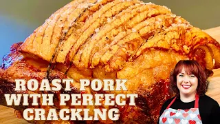 Roast Pork with Perfect Crackling every time - So Easy just 4 ingredients!