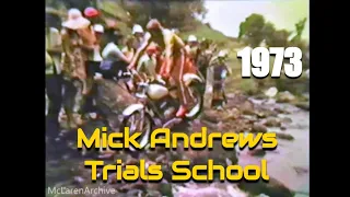 1973 Mick Andrews Trials School, New Zealand (Yamaha)