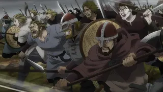 Canute Army VS Ketil Farm War - Throgil Try to Kill Canute | Vinland Saga Season 2 Episode 19