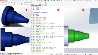 How to generate a CNC code for TURNING using SOLIDWORKS CAM