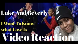 Luke Evans and Beverly Knight- I Want To Know What Love Is *Video REACTION*