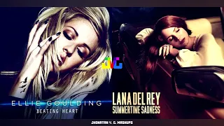 Ellie Goulding & Lana Del Rey - Beating Heart & Summertime Sadness (Mashup)