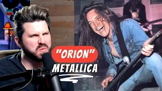 Bass Teacher REACTS | "Orion" | Metallica | Cliff Burton