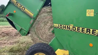 JOHN DEERE 570 В ИДЕАЛЕ : ЗАПУСК НА ПОЛЕ