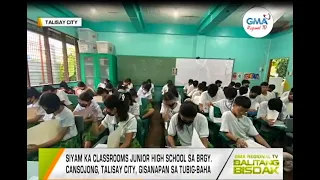 Balitang Bisdak: Gisanapan sa tubig-baha ang 9 classrooms sa Cansojong Elementary ug High School