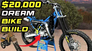 2-Stroke dirt bike build time lapse - Suzuki RM125