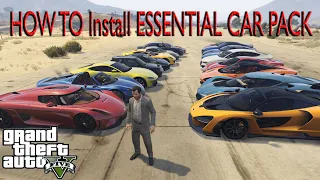 GTA5: How to install Essential CAR PACK (200 REPLACED CARS) (v 2944) (UPDATED)