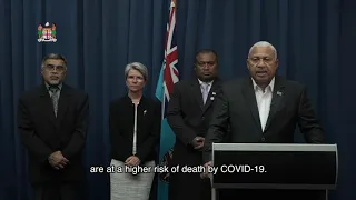 Fijian Prime Minister delivers statement on COVID-19, 15th March, 2020.