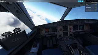 MSFS 2020 LLBG - LGKR/ Тель Авив  - Корфу /Fenix A320/ GSX Pro - Simulator crashed