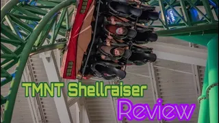 TMNT Shellraiser Review World's Steepest Coaster | Nickelodeon Universe American Dream