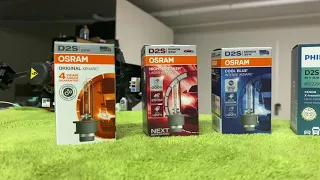 Srovnávací test výbojek D2S Osram vs Philips