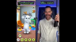 Who Is Best ? 🤣 👌🏽 Mks.Vision Vs Tom The Singer #shorts