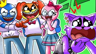 POOR CATNAP Student Story!? CatNap Sad Story! | RAINBOW FRIENDS 2 ANIMATION | Rainbow Magic TDC