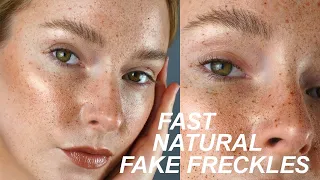 SECRET TECHNIQUE TO FAKE FRECKLES