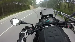 BMW S1000XR Riding in Okluk Marmaris Turkey - Raw