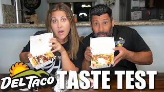 Del Taco Taste Test | Trying Del Tacos New Barbeque Brisket Menu Items!