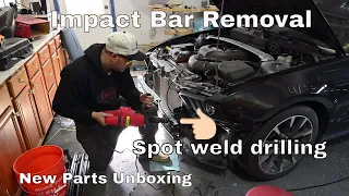 Rebuilding a Wrecked Car/Ford Mustang GT Part 5: Parts & Impact Bar