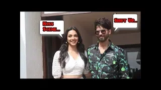 Shahid Kapoor's WEIRD REACTION on KISSING Kiara Advani | Kabir Singh Promotion