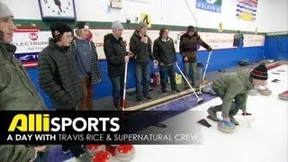 Travis Rice & Red Bull Supernatural Riders Take On Curling - Alli Sports Day With
