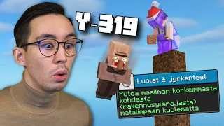 HUIPULTA POHJALLE Minecraftissa!