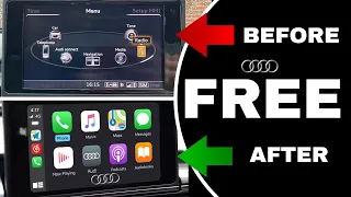 HOW TO GET AUDI A6 & A7 CARPLAY FOR FREE