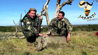 Warzenschwein-Jagd mit Jarandi Safaris bei Port Elisabeth in Südafrika - Wir sprechen Deutsch