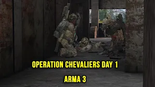 Operation Chevaliers Day 1 - Arma 3 ZEUS POV