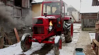 Universal 650M Tractor Cold Start