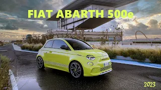 2023 Fiat Abarth 500e ⚡ Electric Hot Hatch Debuts With 155 HP, Fake Gas Engine Noise