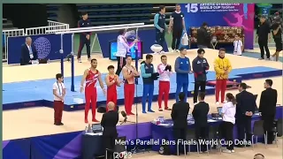Men's Parallel Bars Finals World Cup Doha Carlos Yulo