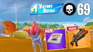 69 Elimination Solo vs Squads WINS Full Gameplay (Fortnite Chapter 4 Season 4)