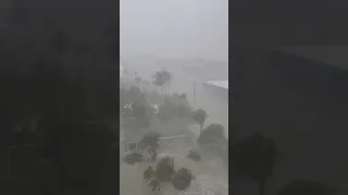 Storm Surge In Port Charlotte From Hurricane Ian