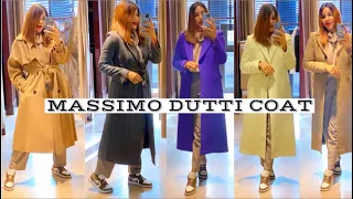 MASSIMO DUTTI AUTUMN / WINTER COAT TRY ON HAUL 2022 / MASSIMO DUTTI COAT HAUL / MABEL IN HAMBURG.