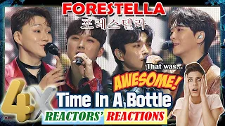 🔥That was awesome! FORESTELLA 포레스텔라: "Time In A Bottle" | 4x REACTIONS | WP