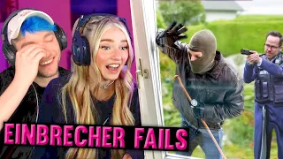 Die dümmsten EINBRECHER FAILS (Rezo und @HoneyPuu reagieren)