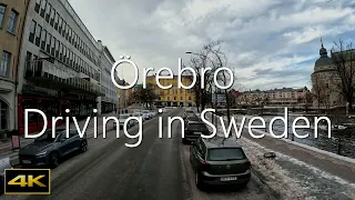 Driving in Örebro || Sweden Tour || New View || LUNITO Finland