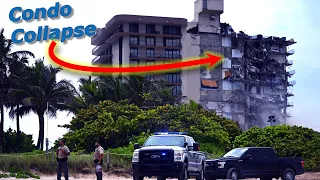 Miami Condo Collapse 4K Video From Street What News WON'T Show!