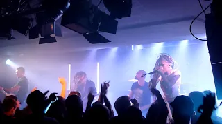 Infected Rain - Judgemental Trap live at Rock Café Praha (14.9.2018)