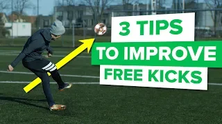 3 TIPS TO IMPROVE YOUR FREE KICKS feat.  David Beckham