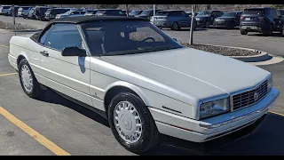 1993 Cadillac Allante Exterior Walk Around