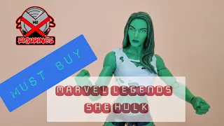 Hasbro Marvel Legends She Hulk Fan Channel Exclusive Action Figure Review
