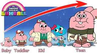 The Amazing World Of Gumball Growing Up Evolution | Go WOW