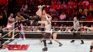 The New Day, Enzo & Big Cass vs. The Vaudevillains, Gallows & Anderson: Raw, 13. Juni 2016