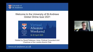 Global Online Quiz (Virtual Alumni Weekend)