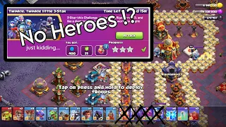 Basic 3 Stars : Twinkle Twinkle little 3 Star Challenge | Clash of Clans ⭐️⭐️⭐️