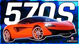 Asphalt 9 - SLIPSTREAM BEAST! | McLaren 570S OLD BUT GOLD